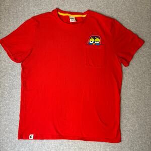 Fielder‎ Bonobos Chirp Pocket Red T-Shirt Size M